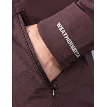 Giacca da equitazione da donna WeatherBeeta Stretch Mora Bordeaux Giacca da equitazione da donna WeatherBeeta Stretch Mora Bordeaux