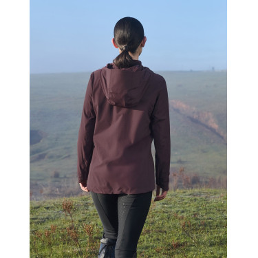 Giacca da equitazione da donna WeatherBeeta Stretch Mora Bordeaux Giacca da equitazione da donna WeatherBeeta Stretch Mora Bordeaux