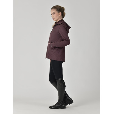 Giacca da equitazione da donna WeatherBeeta Stretch Mora Bordeaux Giacca da equitazione da donna WeatherBeeta Stretch Mora Bordeaux