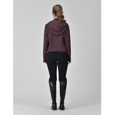 Giacca da equitazione da donna WeatherBeeta Stretch Mora Bordeaux Giacca da equitazione da donna WeatherBeeta Stretch Mora Bordeaux