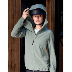 Giacca da equitazione da donna WeatherBeeta Stretch Foglia di ulivo Verde