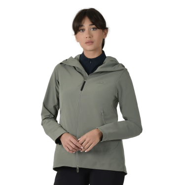 Giacca da equitazione da donna WeatherBeeta Stretch Foglia di ulivo Verde