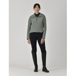 Giacca da equitazione da donna WeatherBeeta Stretch Foglia di ulivo Verde