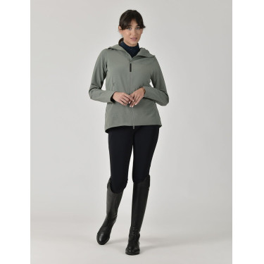 Giacca da equitazione da donna WeatherBeeta Stretch Foglia di ulivo Verde