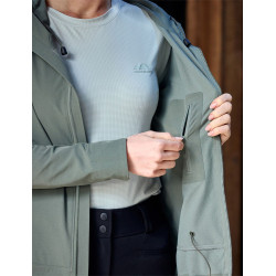 Giacca da equitazione da donna WeatherBeeta Stretch Foglia di ulivo Verde