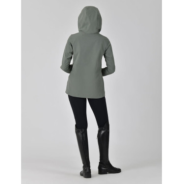 Giacca da equitazione da donna WeatherBeeta Stretch Foglia di ulivo Verde