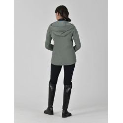 Giacca da equitazione da donna WeatherBeeta Stretch Foglia di ulivo Verde