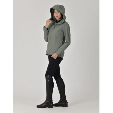 Giacca da equitazione da donna WeatherBeeta Stretch Foglia di ulivo Verde