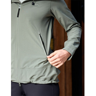 Giacca da equitazione da donna WeatherBeeta Stretch Foglia di ulivo Verde