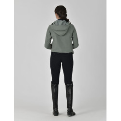 Giacca da equitazione da donna WeatherBeeta Stretch Foglia di ulivo Verde