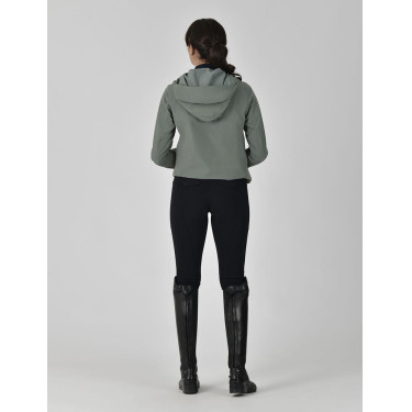 Giacca da equitazione da donna WeatherBeeta Stretch Foglia di ulivo Verde