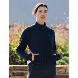 Giacca ibrida isolante da donna Dublin Marina Blu marino