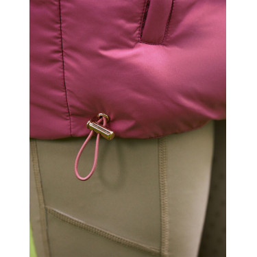Gilet senza maniche trapuntato in pile Dublin Patrice Everyday bambino Rosso viola Gilet senza maniche trapuntato in pile Dublin Patrice Everyday bambino Rosso viola