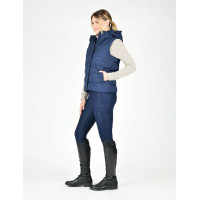 Gilet senza maniche trapuntato Weatherbeeta termosaldato Hapur da donna Iris blu navy Gilet senza maniche trapuntato Weatherbeeta termosaldato Hapur da donna Iris blu navy