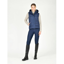 Gilet senza maniche trapuntato Weatherbeeta termosaldato Hapur da donna Iris blu navy Gilet senza maniche trapuntato Weatherbeeta termosaldato Hapur da donna Iris blu navy