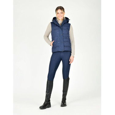 Gilet senza maniche trapuntato Weatherbeeta termosaldato Hapur da donna Iris blu navy Gilet senza maniche trapuntato Weatherbeeta termosaldato Hapur da donna Iris blu navy