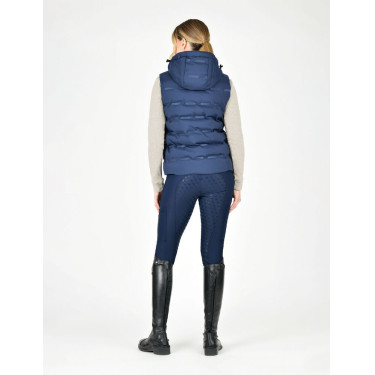 Gilet senza maniche trapuntato Weatherbeeta termosaldato Hapur da donna Iris blu navy Gilet senza maniche trapuntato Weatherbeeta termosaldato Hapur da donna Iris blu navy