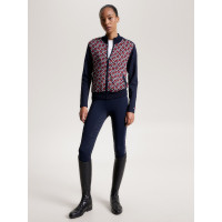 Bomber Tommy Hilfiger Equestrian Amsterdam Monogram donna Multi Multicolore Bomber Tommy Hilfiger Equestrian Amsterdam Monogram donna Multi Multicolore