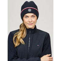 Cuffia lavorata a maglia Tommy Hilfiger Equestrian Kent Cielo del deserto Blu Cuffia lavorata a maglia Tommy Hilfiger Equestrian Kent Cielo del deserto Blu