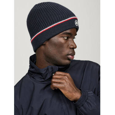 Cuffia lavorata a maglia Tommy Hilfiger Equestrian Kent Cielo del deserto Blu Cuffia lavorata a maglia Tommy Hilfiger Equestrian Kent Cielo del deserto Blu