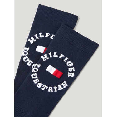 Calze corte Tommy Hilfiger Equestrian Leon Cielo del deserto Blu Calze corte Tommy Hilfiger Equestrian Leon Cielo del deserto Blu