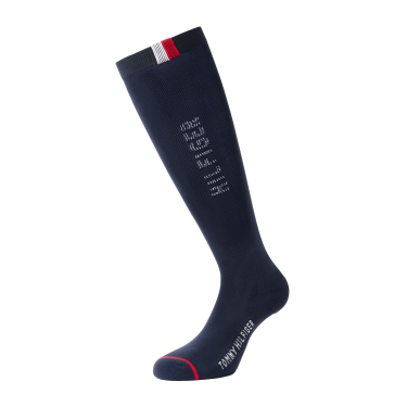 Calze con strass Tommy Hilfiger Equestrian Erie Cielo del deserto Blu Calze con strass Tommy Hilfiger Equestrian Erie Cielo del deserto Blu
