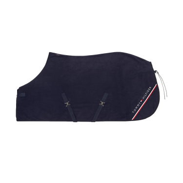 Coperta in pile Tommy Hilfiger Equestrian Stanford Cielo del deserto Blu Coperta in pile Tommy Hilfiger Equestrian Stanford Cielo del deserto Blu