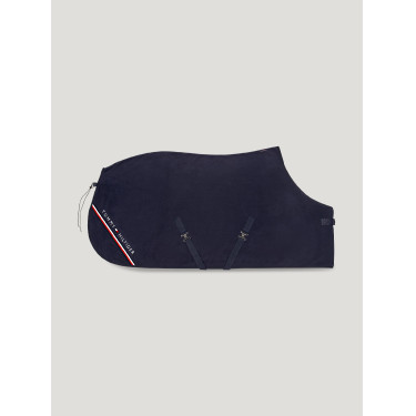 Coperta in pile Tommy Hilfiger Equestrian Stanford Cielo del deserto Blu Coperta in pile Tommy Hilfiger Equestrian Stanford Cielo del deserto Blu