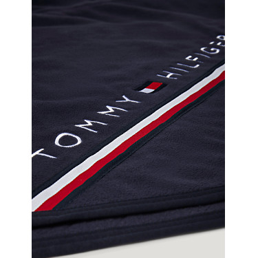 Coperta in pile Tommy Hilfiger Equestrian Stanford Cielo del deserto Blu Coperta in pile Tommy Hilfiger Equestrian Stanford Cielo del deserto Blu