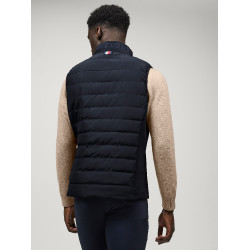 Gilet senza maniche trapuntato Tommy Hilfiger Equestrian Lewis uomo Cielo del deserto Blu