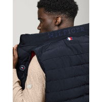 Gilet senza maniche trapuntato Tommy Hilfiger Equestrian Lewis uomo Cielo del deserto Blu Gilet senza maniche trapuntato Tommy Hilfiger Equestrian Lewis uomo Cielo del deserto Blu
