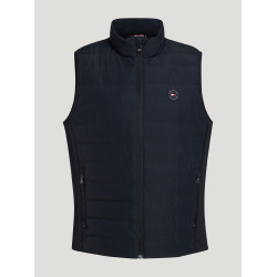 Gilet senza maniche trapuntato Tommy Hilfiger Equestrian Lewis uomo Cielo del deserto Blu