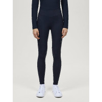 Leggings Tommy Hilfiger Equestrian Elmira Winter con strass full grip donna Cielo del deserto Blu