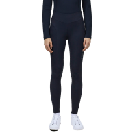 Leggings Tommy Hilfiger Equestrian Elmira Winter con strass full grip donna Cielo del deserto Blu