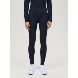 Leggings Tommy Hilfiger Equestrian Elmira Winter con strass full grip donna Cielo del deserto Blu