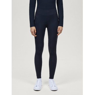 Leggings Tommy Hilfiger Equestrian Elmira Winter con strass full grip donna Cielo del deserto Blu Leggings Tommy Hilfiger Equestrian Elmira Winter con strass full grip donna Cielo del deserto Blu