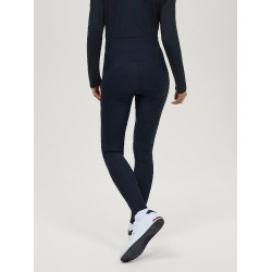 Leggings Tommy Hilfiger Equestrian Elmira Winter con strass full grip donna Cielo del deserto Blu