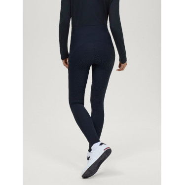 Leggings Tommy Hilfiger Equestrian Elmira Winter con strass full grip donna Cielo del deserto Blu Leggings Tommy Hilfiger Equestrian Elmira Winter con strass full grip donna Cielo del deserto Blu