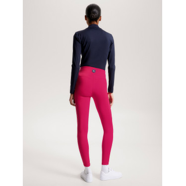 Leggings Tommy Hilfiger Equestrian Monaco full grip Ciliegia Leggings Tommy Hilfiger Equestrian Monaco full grip Ciliegia