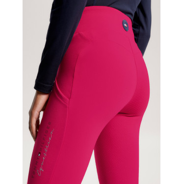 Leggings Tommy Hilfiger Equestrian Monaco full grip Ciliegia Leggings Tommy Hilfiger Equestrian Monaco full grip Ciliegia