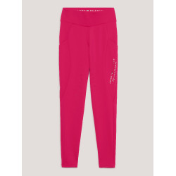 Leggings Tommy Hilfiger Equestrian Monaco full grip Ciliegia Leggings Tommy Hilfiger Equestrian Monaco full grip Ciliegia