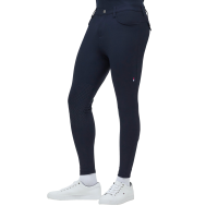Pantaloni Tommy Hilfiger Equestrian Bedford grip al ginocchio uomo Cielo del deserto Blu Pantaloni Tommy Hilfiger Equestrian Bedford grip al ginocchio uomo Cielo del deserto Blu