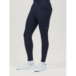 Pantaloni Tommy Hilfiger Equestrian Bedford grip al ginocchio uomo Cielo del deserto Blu