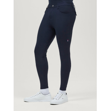 Pantaloni Tommy Hilfiger Equestrian Bedford grip al ginocchio uomo Cielo del deserto Blu Pantaloni Tommy Hilfiger Equestrian Bedford grip al ginocchio uomo Cielo del deserto Blu
