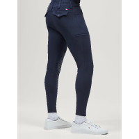 Pantaloni Tommy Hilfiger Equestrian Bedford grip al ginocchio uomo Cielo del deserto Blu Pantaloni Tommy Hilfiger Equestrian Bedford grip al ginocchio uomo Cielo del deserto Blu