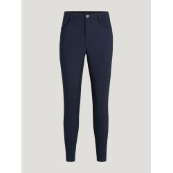 Pantaloni Tommy Hilfiger Equestrian Bedford grip al ginocchio uomo Cielo del deserto Blu