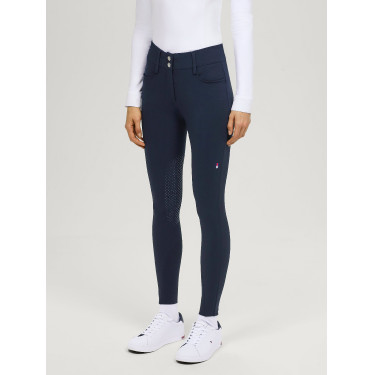 Pantaloni Tommy Hilfiger Equestrian Victoria grip al ginocchio donna Cielo del deserto Blu Pantaloni Tommy Hilfiger Equestrian Victoria grip al ginocchio donna Cielo del deserto Blu
