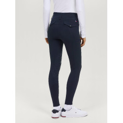 Pantaloni Tommy Hilfiger Equestrian Victoria grip al ginocchio donna Cielo del deserto Blu Pantaloni Tommy Hilfiger Equestrian Victoria grip al ginocchio donna Cielo del deserto Blu