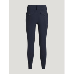 Pantaloni Tommy Hilfiger Equestrian Victoria grip al ginocchio donna Cielo del deserto Blu Pantaloni Tommy Hilfiger Equestrian Victoria grip al ginocchio donna Cielo del deserto Blu