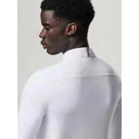 Polo da concorso a maniche lunghe Tommy Hilfiger Equestrian Eaton da uomo Bianco ottico Polo da concorso a maniche lunghe Tommy Hilfiger Equestrian Eaton da uomo Bianco ottico